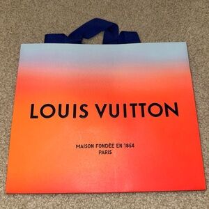 Authentic Louis Vuitton Sunset shopping bag